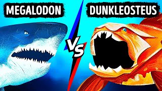 Duel antara Megalodon dan Ikan Berahang Paling Kuat Sepanjang Masa, Mana yang Menang?