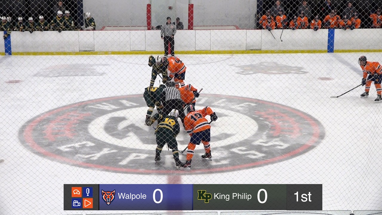 Walpole Boys Varsity Hockey vs. King Philip