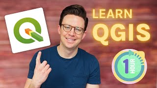 learn gis - qgis full course for beginners (new for 2024)