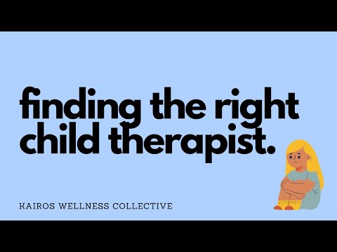 Videó: Hogyan válasszunk gyermekterapeutát: 13 lépés (képekkel)
