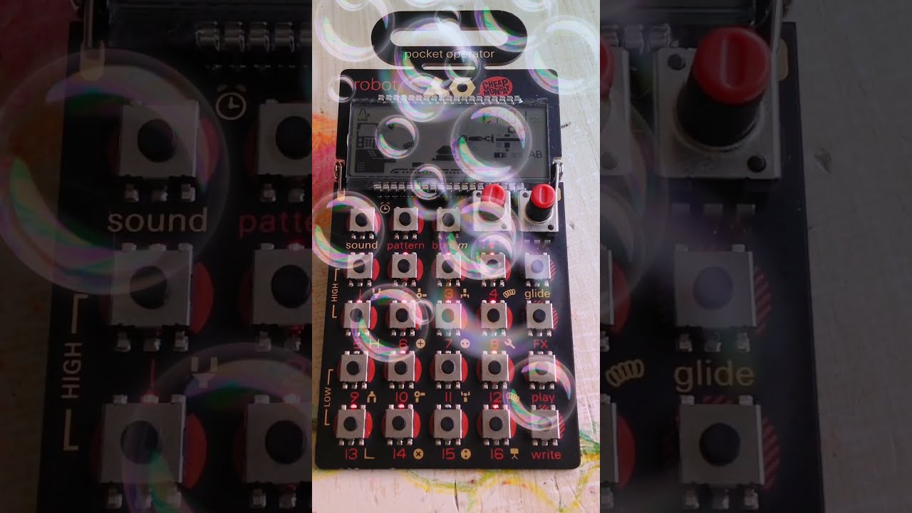 Daily synth jam with Teenage Engineering P.O. Robot