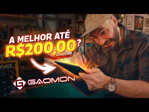 Gaomon sola TODAS as concorrentes? Comparativo de mesa digitalizadora contra a XP-Pen, Wacom e Huion