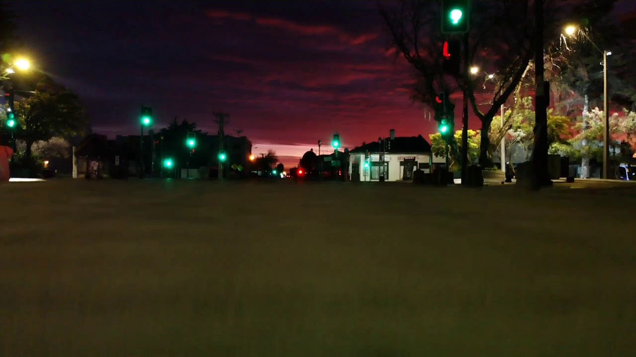 Ciudad de Punta Arenas, Chile en la región de Magallanes y Antártica Chilena