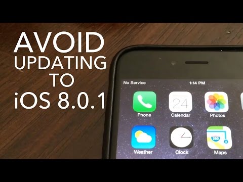 NO SERVICE: Major bugs with iOS 8.0.1 (Do Not Update)