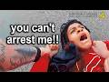 When Dumb TEENS Realize They’ve Been Arrested!
