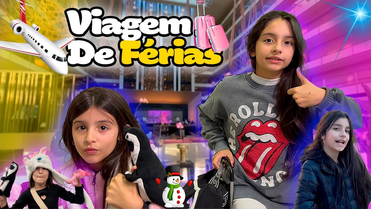 Nossa viagem de férias! Quem adivinha o destino?