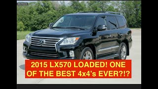 2015 Lexus LX570 J200 Million Mile SUV? Toyotas best chassis? Hard loaded Crest Auto Group #166202