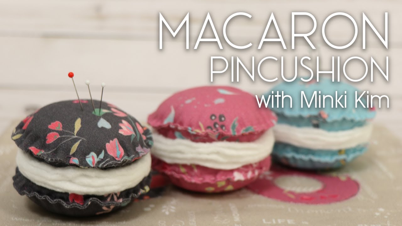 Macaron Pin Cushion Cute Pin Cushion Sewing Accessory 