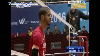 Leonardo Leyva Martinez(레오) single match 49 points Highlights in China(중국)