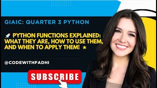 🚀 Python Functions Explained: What They Are & How to Use Them! 🌟