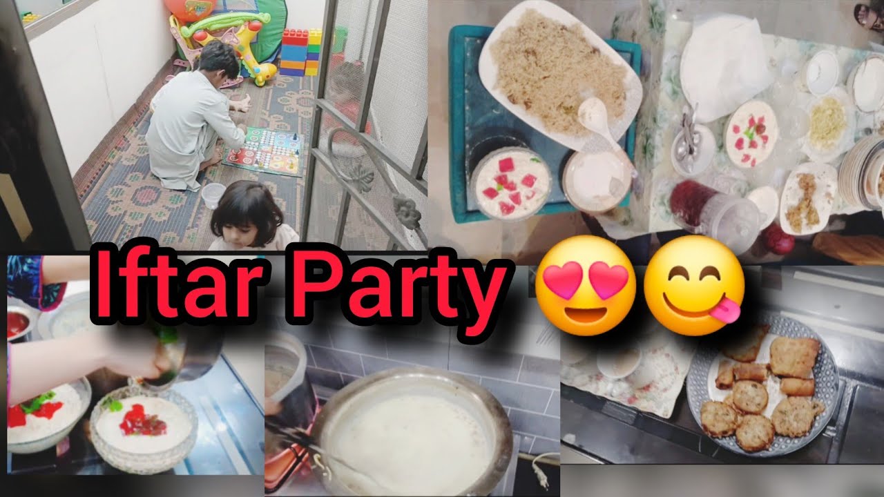 Ghar py ki sabki Aftari😍 | Alhamdulilah Ramzan ki ronakain😇| Enjoyed alone cooking 😍