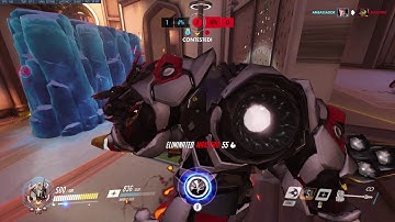 Insane shatter block | Overwatch