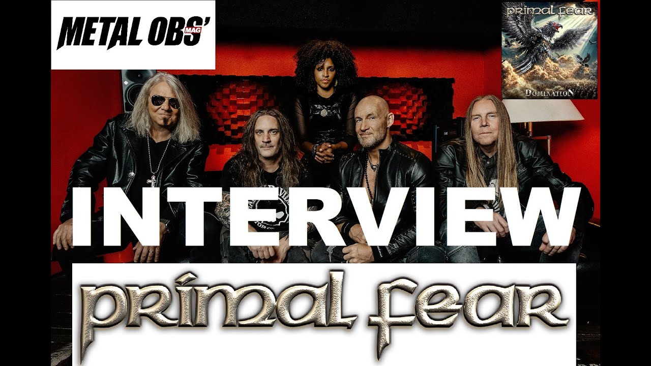 Interview PRIMAL FEAR (power metal-GER) - Mat Sinner for new album Domination (2025)