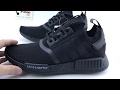 Adidas nmd r1 primeknit japan triple black bz0220 from kicksfirenet