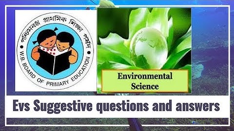 Wb primary tet 2022 ll Evs Suggestive question & Ans. @Wasim Academy