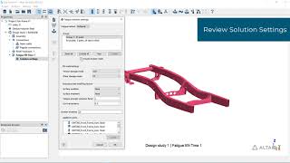 Strain-life Fatigue with Altair SimSolid