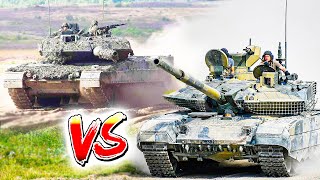 Т-90 vs LEOPARD 2 и CHALLENGER 2 💥 Чьи танки лучше ? Поможет ли Украине американская помощь?