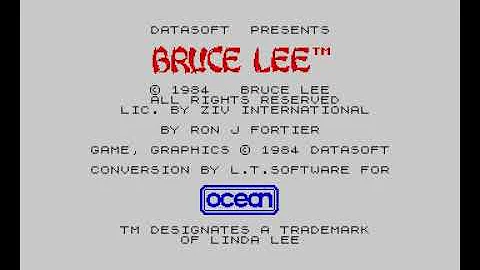 BRUCE LEE !!! ZX Spectrum FULL GAME 80´s NOSTALGIA