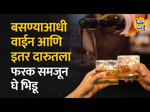 Wine आणि Rum, Whisky,Brandy,Vodka, Beer या मध्ये वेगळं काय असतं? | Bol Bhidu