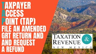 File an Amended GRT Return and Request a Refund by New Mexico Taxation & Revenue 2,302 views 2 years ago 8 minutes, 23 seconds