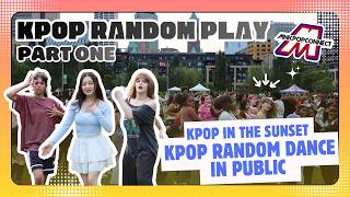 K-pop Random Play Dance Challenge In Public K-pop In The Sunset Vol 4 Minneapolis Minnesota Pt 1