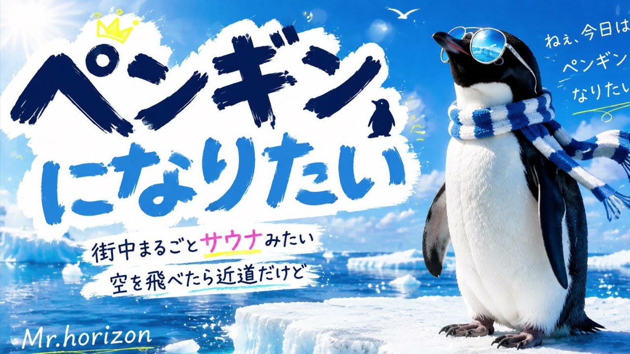 氷ペンギン ペンギンになりたい / Mr.horizon【Official Music Video】 - YouTube