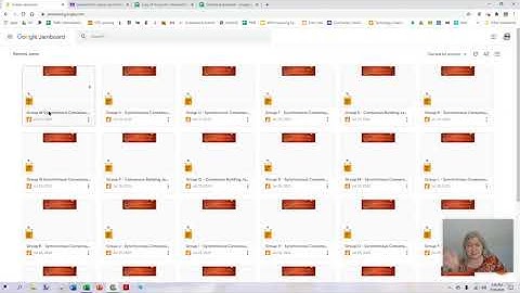 Mini-Lesson on Setting Up Synchronous Jamboard Assignments
