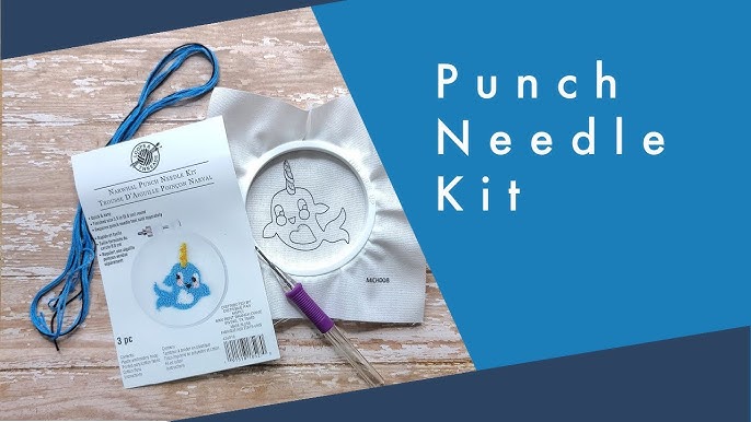 Beginner Punch Needle Kit-learn 8 Different Stitches-how to Start  Embroidery-fabric-needle Kit-birthday Gift-handmade-punch Needle Kit -   Norway