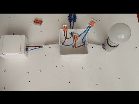 Adi anahtar tesisatı nasıl yapılır- tekli anahtar ve lamba bağlantısı