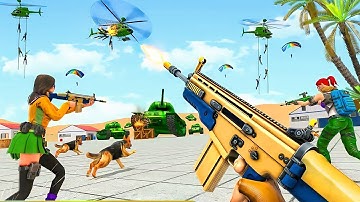 Real Commando Shooting Strike _ Android Gameplay #3