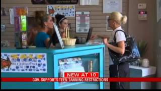 Gov. Bentley supports Teen Tanning Restrictions