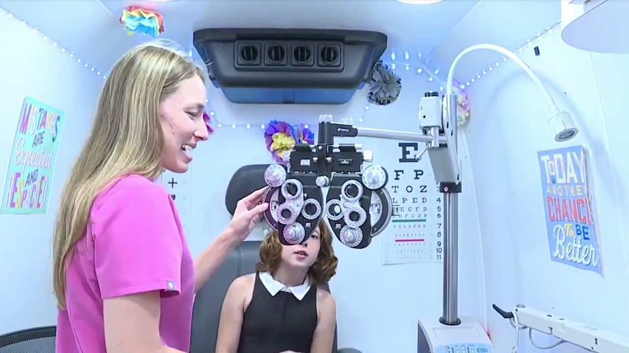 WMAR News Clip - Vision To Learn Partnership with BCPL