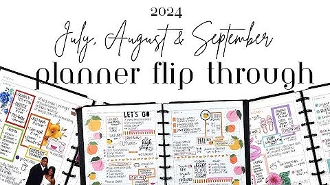 Using My 2024 Happy Planner| After The Pen Flip Through and Planner Inspiration