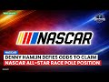 Denny Hamlin defies odds to claim NASCAR All-Star Race pole position