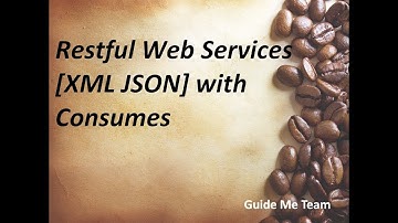 Build RESTful Service - XML JSON with Consumes