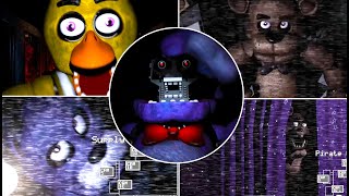 Fnaf In Real Time - All Animatronic Events Jumpscares