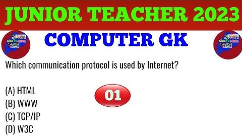 Junior Teacher (JT) Recruitment 2023 !! Computer MCQs !! cine tv odisha !!