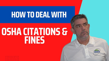 What if you get fined by OSHA, how to deal with OSHA citations.
