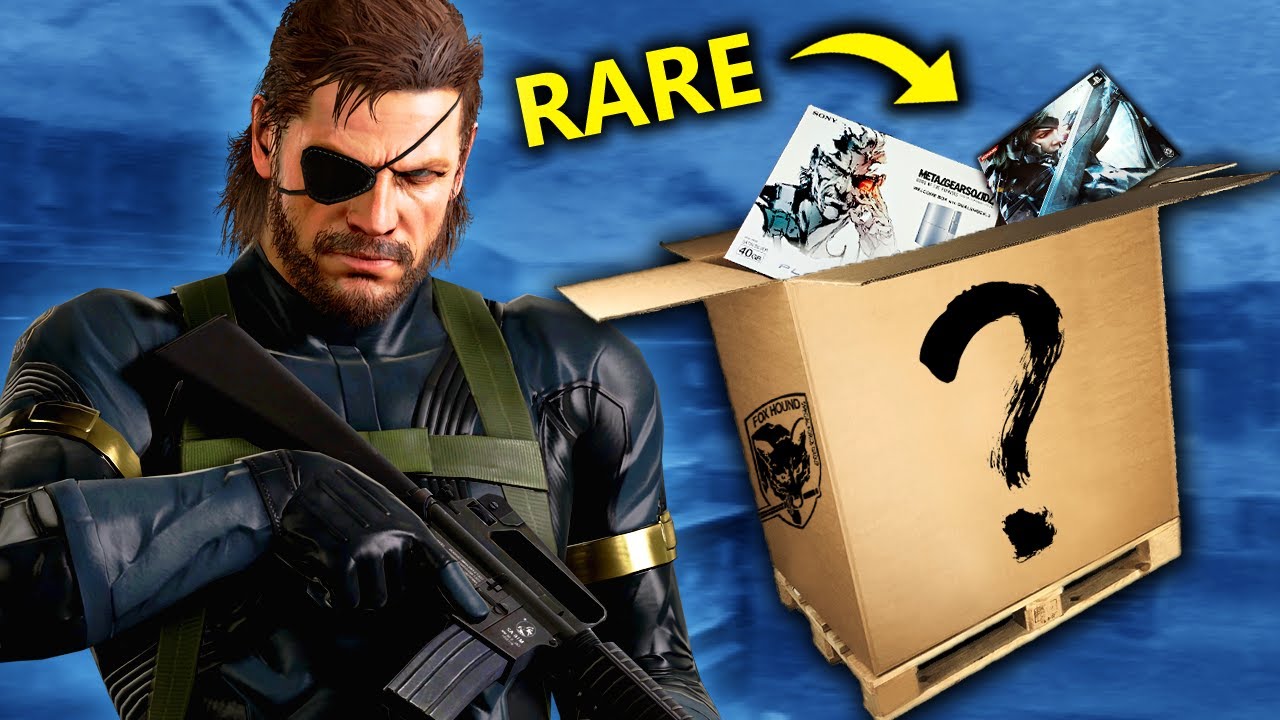 I Bought a HUGE Metal Gear Mystery Box... (RARE FINDS)