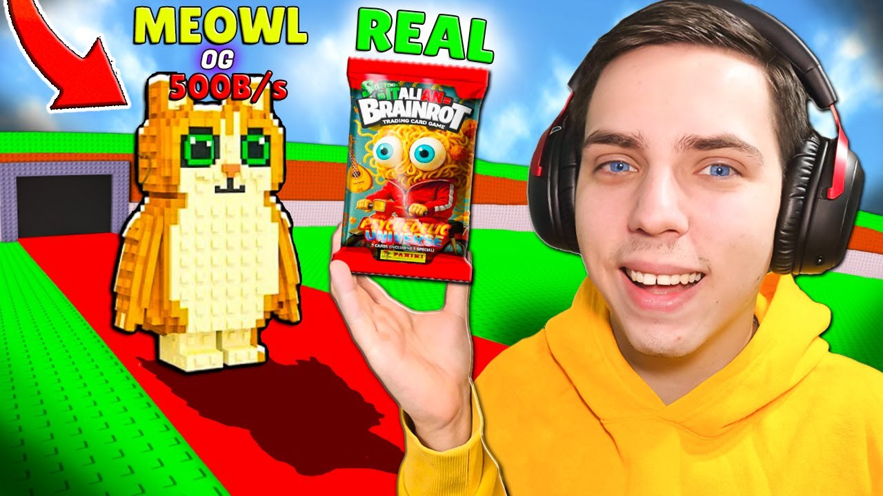 Trag CARTE si SPAWNEZ pe Steal a Brainrot !