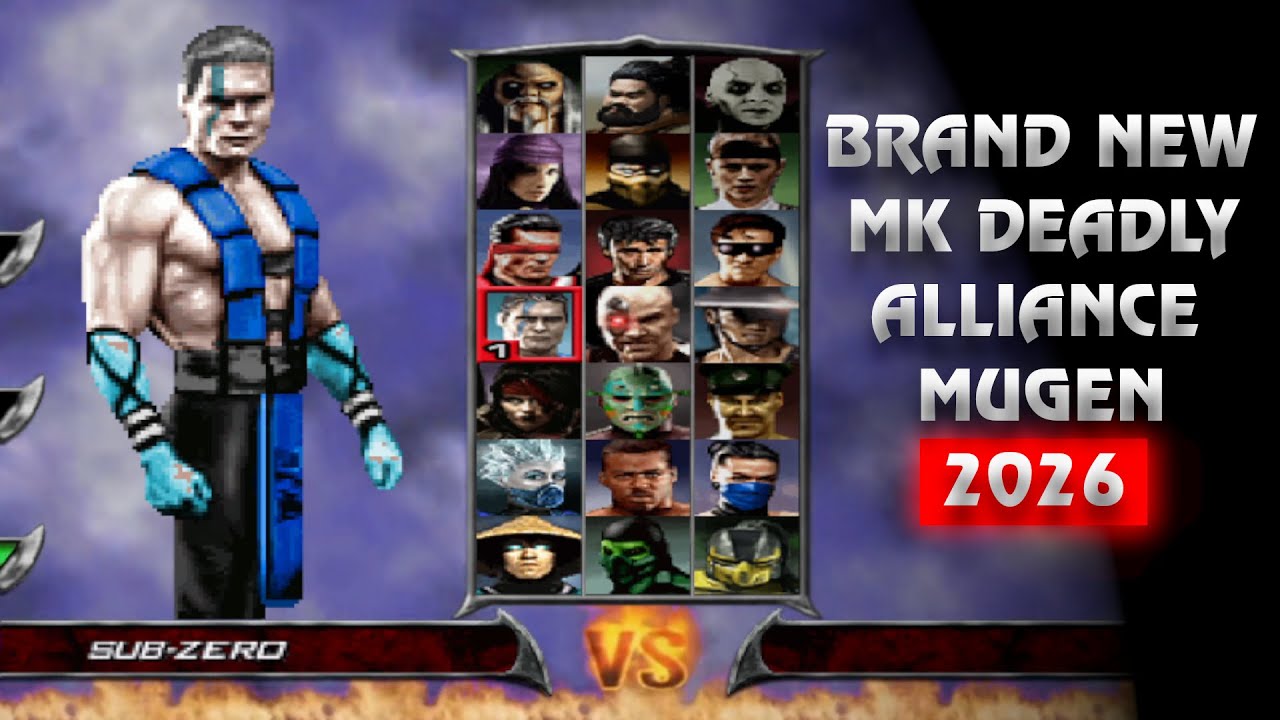 Mortal Kombat Deadly Alliance MUGEN 2026 – Геймплей за Саб-Зеро