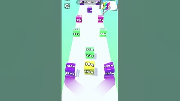 Jelly Run 2048 ♾️ INFINITY | High Scoring Game !!! | Part #044 | EAQ Gaming #games #shorts