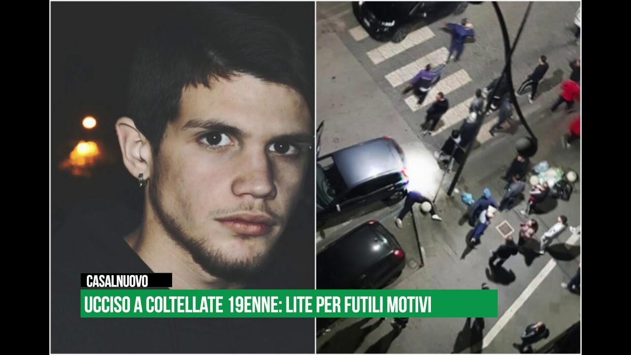 Casalnuovo: 19enne ucciso a coltellate per una lite dai futili motivi