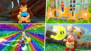 Evolution of Super Mario 3D References in Nintendo Games (1996 - 2019)