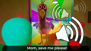 I STOLE BABY OPILA BIRD AND TALKED HIS MOM? -  NEW Secret Voice Lines -  Garten of Banban 2