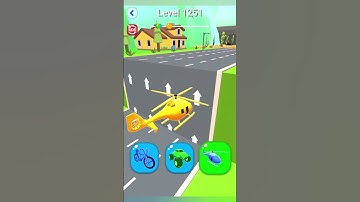 Shape shifting2 game level #1251  hyper casual game #shapeshifting  #gameplay #gaming #shortvideo...