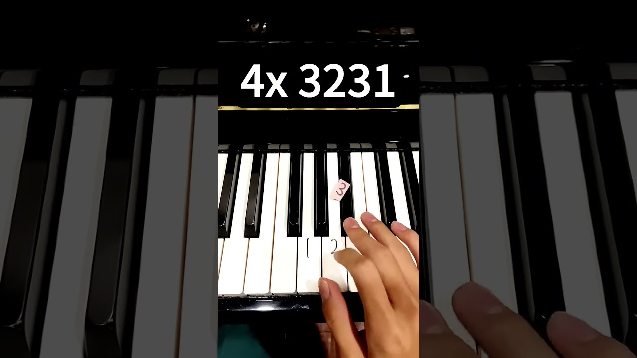 Carol of the bells - easy piano tutorial