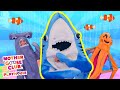 Baby Shark | Shark Week 🦈 | Mother Goose Club Playhouse Songs &amp; Rhymes