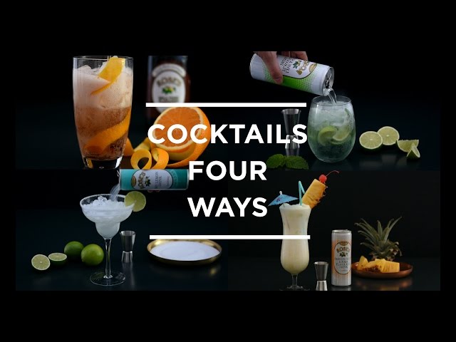 Cocktails 4 Ways