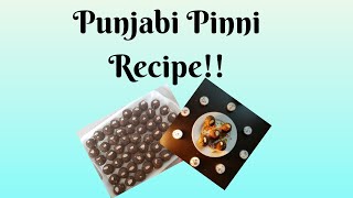 Alsi And Moong Dal Ki Punjabi Pinni